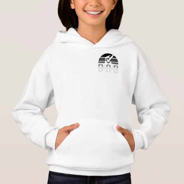 Powered by Dad's Love: Making Memories with Hugs (Front)