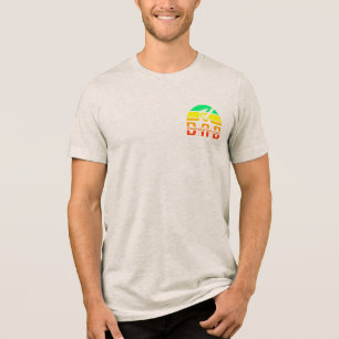 Powered by Dad's Love: Making Memories with Hugs Tri-Blend Shirt