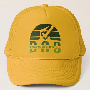 Powered by Dad's Love: Making Memories with Hugs Trucker Hat