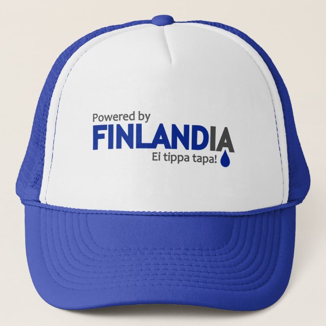 Powered by Finlandia hat - choose colour (Front)
