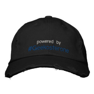 powered by #Geekosterone hat