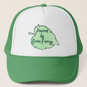 Powered by Green Energy St Patrick’s Day - boné Trucker Hat