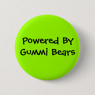 Powered By, Gummi Bears 6 Cm Round Badge
