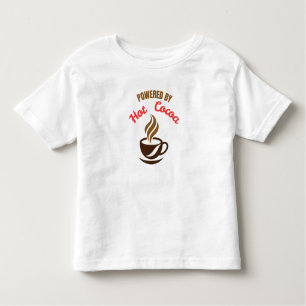 Powered by Hot Cocoa Toddler T-Shirt