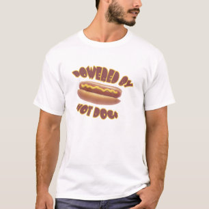 Powered By Hot Dogs T-Shirt