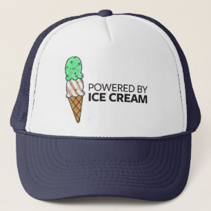 Powered by Ice Cream Trucker Hat