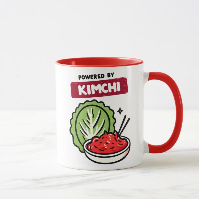 Powered By Kimchi Mug (Right)