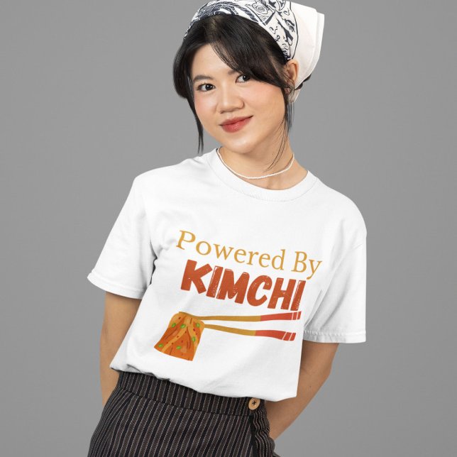 Powered By Kimchi T-Shirt (Creator Uploaded)
