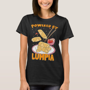 Powered By Lumpia Philippines Food T-Shirt