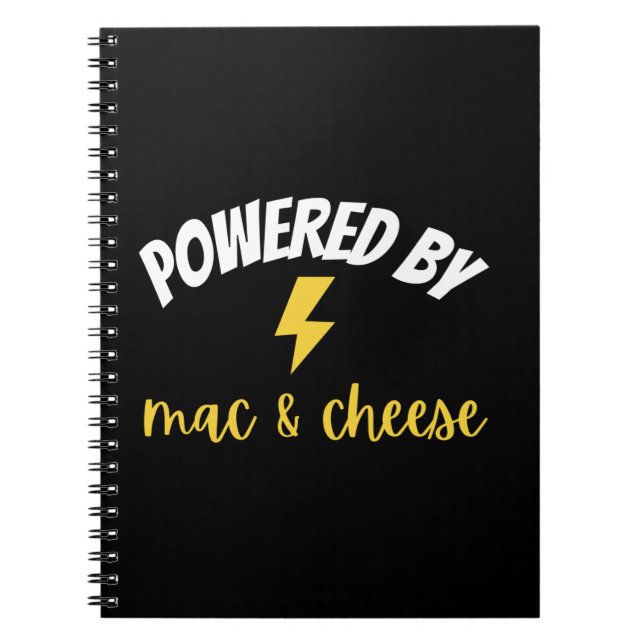 Powered By Mac and Cheese Notebook (Front)