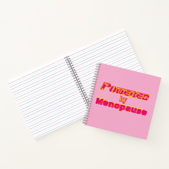 Powered by Menopause 1 Notebook (Inside)