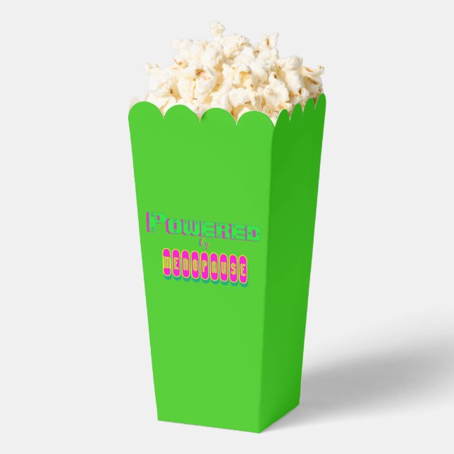 Powered by Menopause 6  Favour Box (Popped)