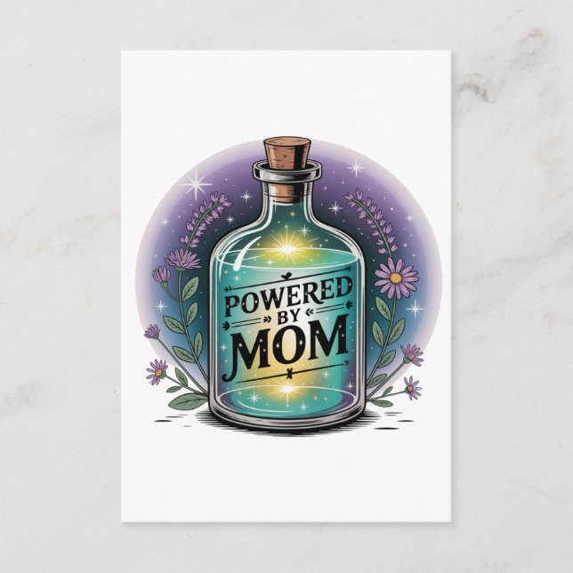 Powered By Mom Enclosure Card (Front)