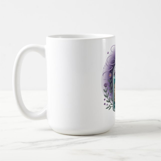 Powered By Mum Coffee Mug (Left)