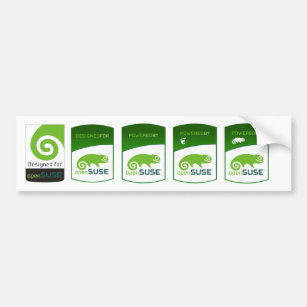 powered by opensuse stickers
