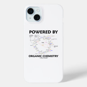 Powered By Organic Chemistry Krebs Cycle Humour iPhone 15 Mini Case