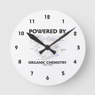 Powered By Organic Chemistry (Krebs Cycle) Round Clock