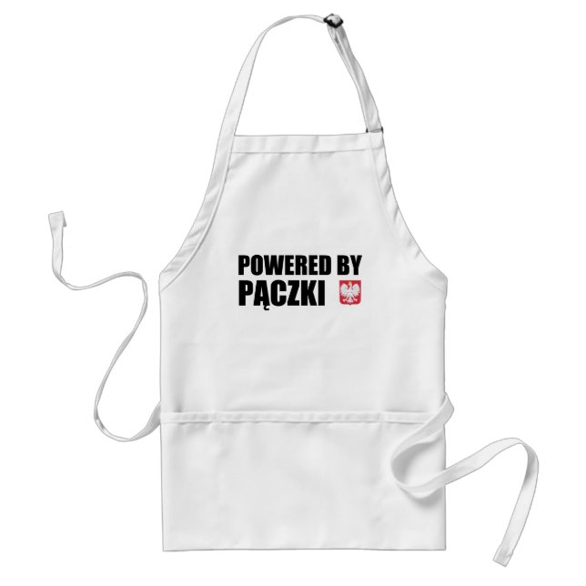 Powered By Paczki Fat Thursday Standard Apron (Front)