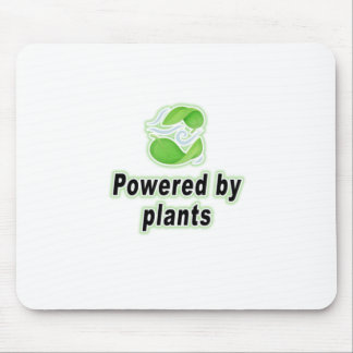 Powered By Plants For Vegan Plant Based Diet Gift Mouse Pad