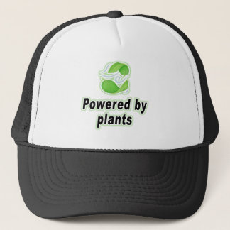 Powered By Plants For Vegan Plant Based Diet Gift Trucker Hat