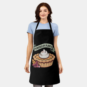 Powered by Plants Pumpkin Pie • Vegan Thanksgiving Apron