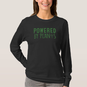 Powered By Plants Vegetarian Vegan Workout T-Shirt