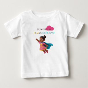 Powered by Play & Confidence Baby T-Shirt
