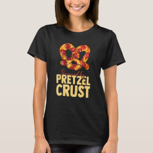 Powered By Pretzels Awesome Food Pun Pretzel Appa T-Shirt