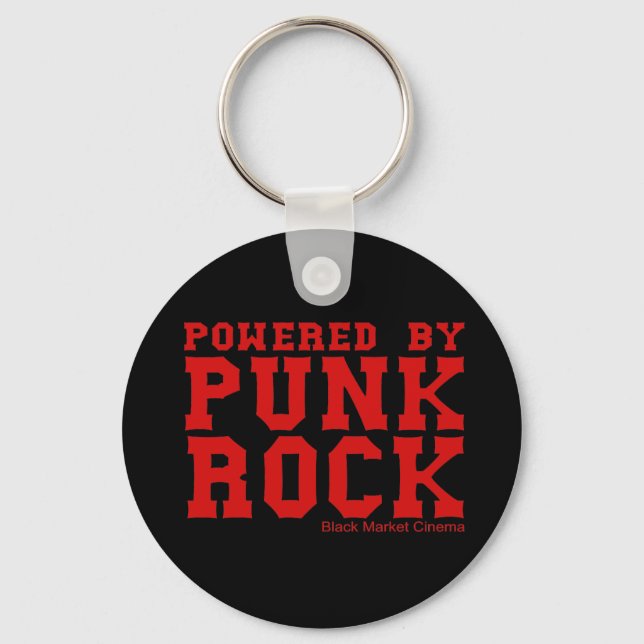 POWERED BY PUNK KEY RING (Front)