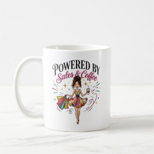 Powered by Sales and Coffee Mug