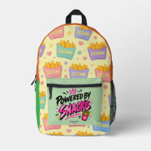 Powered by Snacks – Food Lover Backpack | ZOZAMI