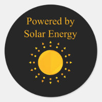 Powered By Solar Energy