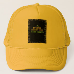 Powered By Super Veggies Trucker Hat
