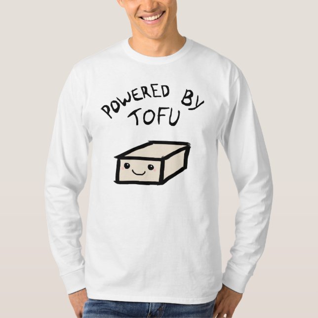 Powered by tofu T-Shirt (Front)