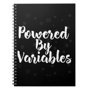 Powered By Variables Math Algebra Teacher Notebook