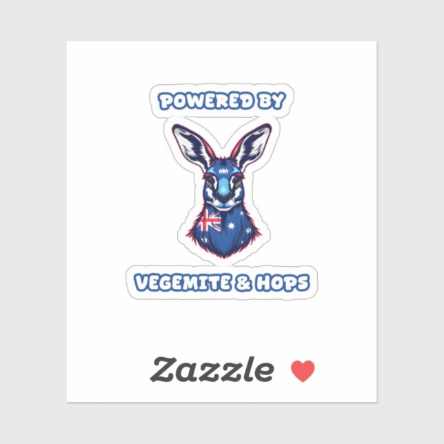 Powered By Vegemite & Hops Australian Fuel (Sheet)