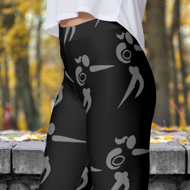  Powerful Black Womens Rugby Pattern Leggings (Womens Rugby on Black Leggings)