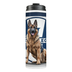 Powerful Breed Dog: German Shepherd Thermal Tumbler