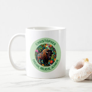 Powerful Buffalo Bison Animal Coffee Mug