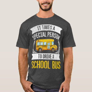 Powerful Bus Driver Driving Design Quote Special P T-Shirt