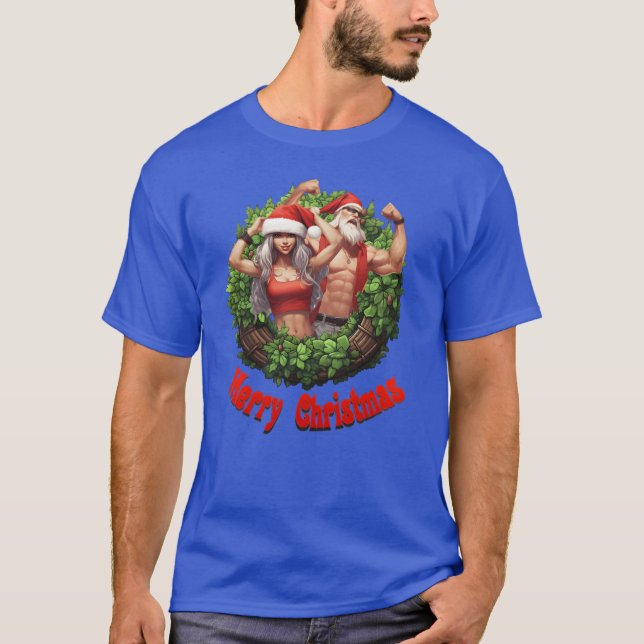 Powerful Christmas family T-Shirt (Front)