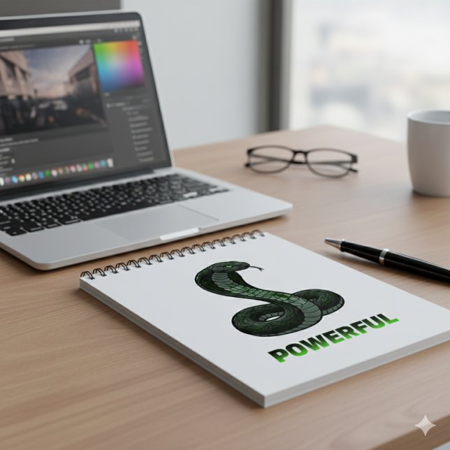 Powerful Cobra Spiral Notebook – Strength & Focus (Creator Uploaded)