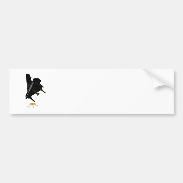 Powerful Eleph-Ant Bumper Sticker (Front)