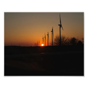 Powerful Ending to the Days End - Photo Print