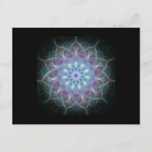 Powerful High Energy Mandala Postcard