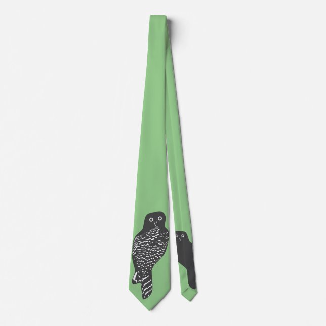 Powerful Owl tie (Front)