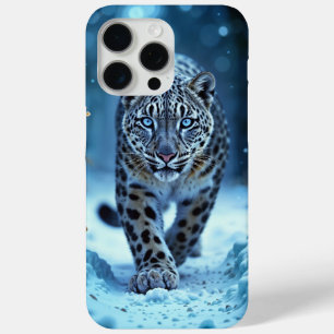 Powerful predator snowy wilderness cold beauty iPhone 15 pro max case