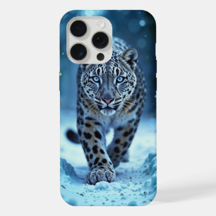 Powerful predator snowy wilderness cold beauty iPhone 15 pro max case