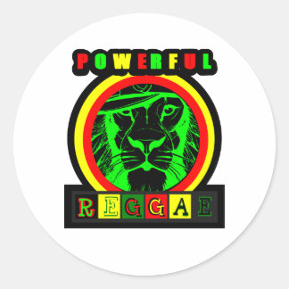 Powerful Reggae sticker