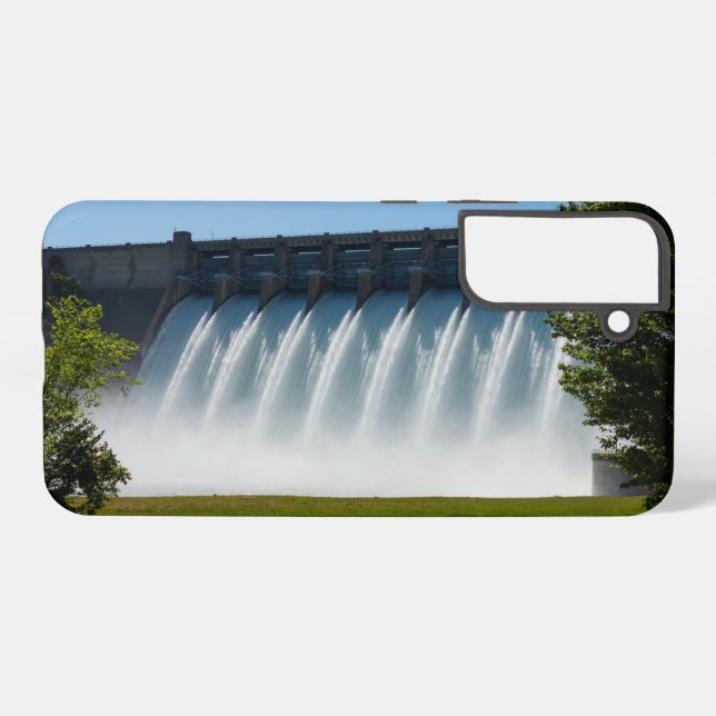 Powerful Table Rock Dam Samsung Phone Case (Back Horizontal)